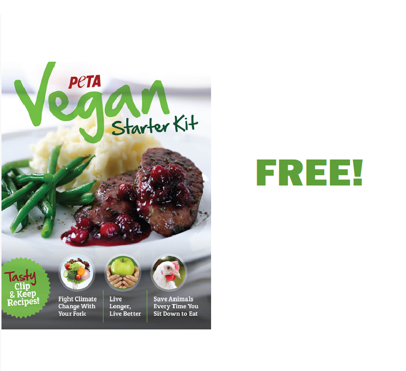 Image FREE PETA Vegan Starter Kit