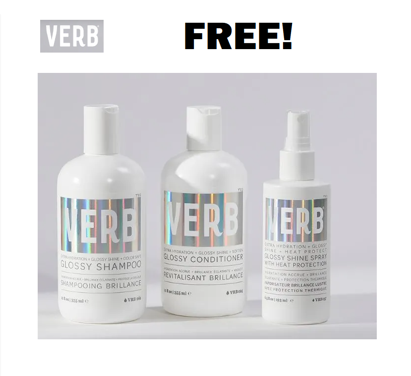 Image FREE Verb Glossy Shampoo, Conditioner & Shine Spray