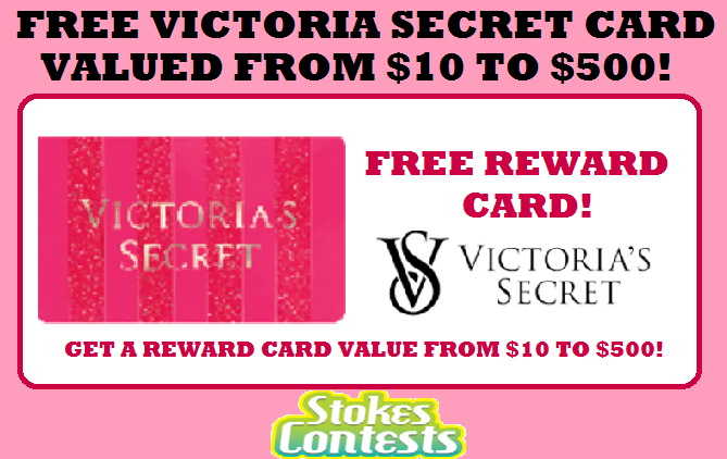 Image FREE Victoria's Secret Secret Reward Card