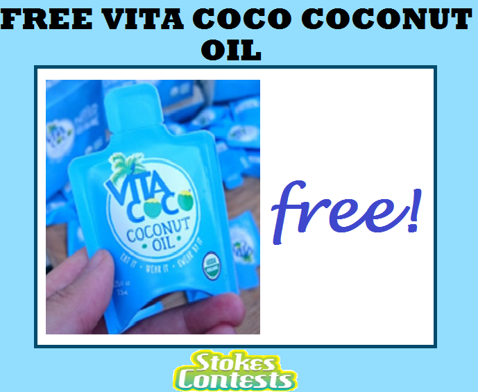 Image FREE Vita Coco Coconut Oil Sample