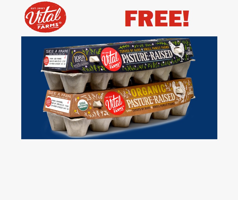 Image FREE Vital Farms Eggs