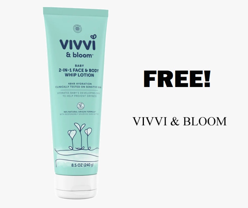 Image FREE Vivvi & Bloom Fragrance Free Face & Body Whip Lotion