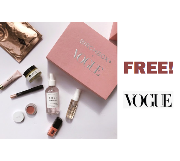 Image FREE Vogue Beauty Products