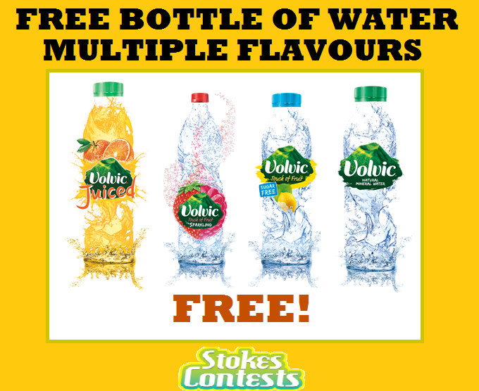 Image FREE Volvic Bottle of Water