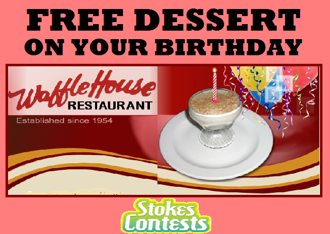 Image FREE Dessert at Waffle House (BC)