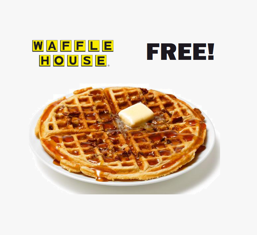 Image FREE Waffle W/ Topping at Waffle House