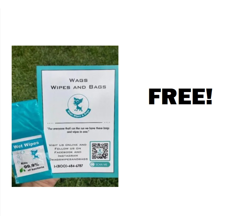 Image FREE Wags & Wipes Bags sample