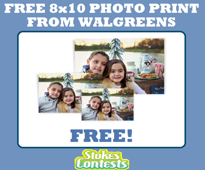 Image FREE 8x10 Photo Print from Walgreens Photo..