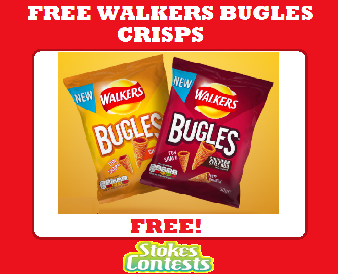 Image FREE Walkers Bugles Crisps