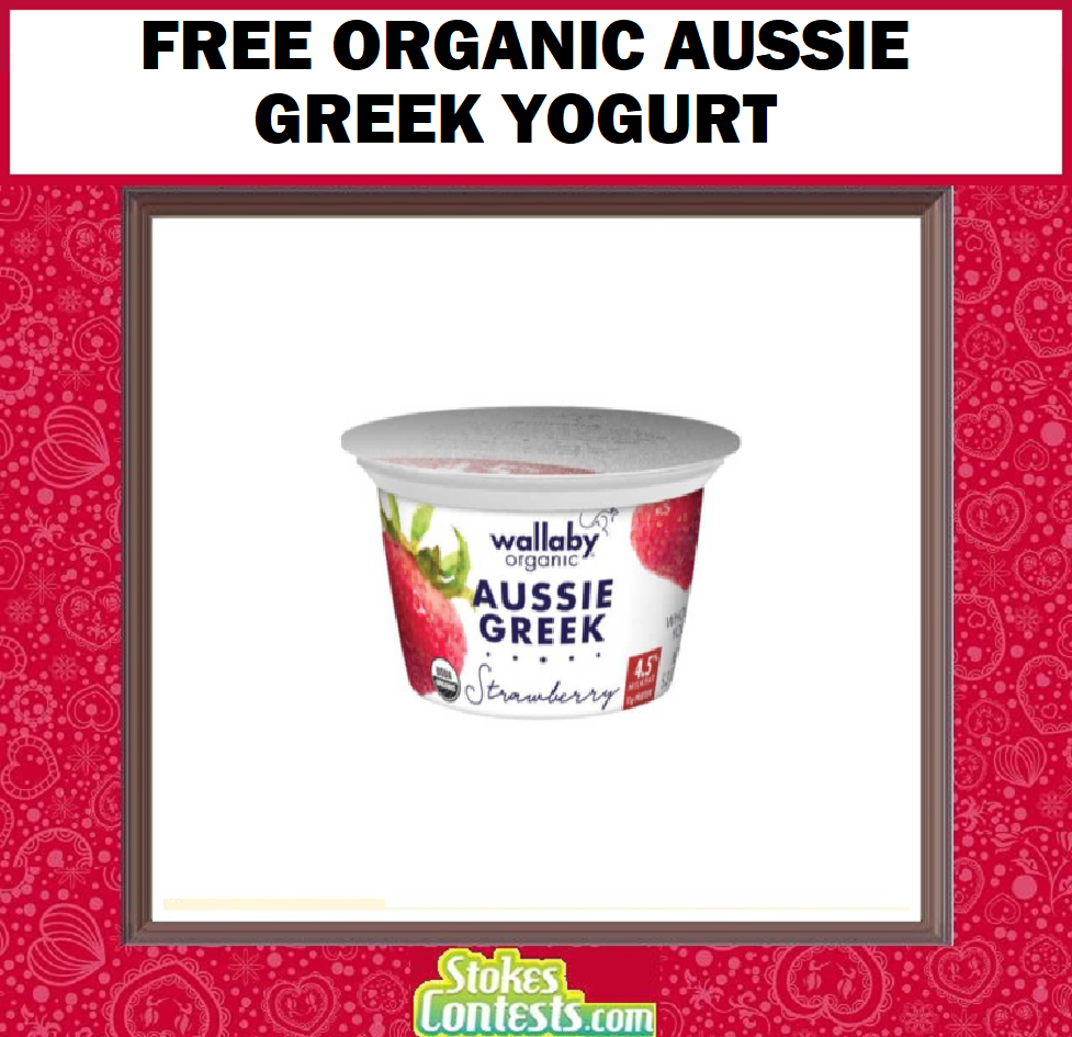 Image FREE Wallaby Organic Aussie Greek Yogurt