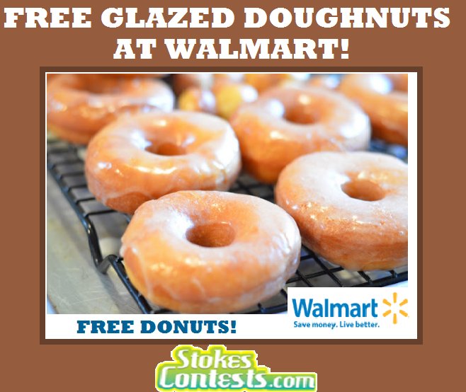 Image FREE Glazed Doughnuts at Walmart! TODAY ONLY!