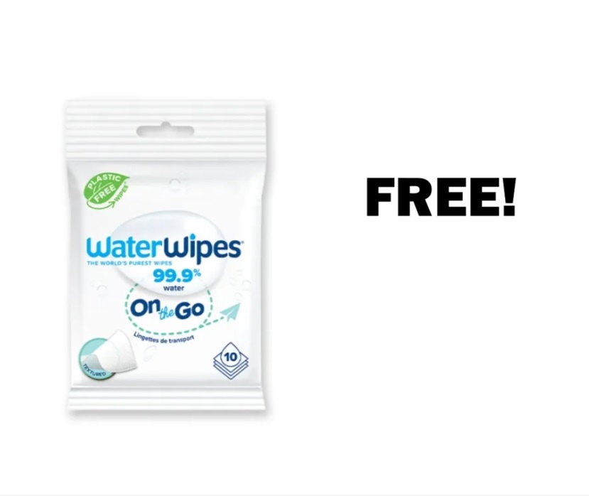 Image FREE Water Wipes On The Go 