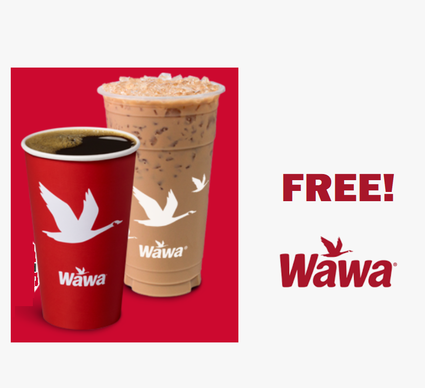 Image FREE Coffee or Iced Coffee at Wawa