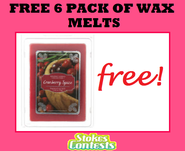 Image FREE 6 Pack of Wax Melts TODAY ONLY!