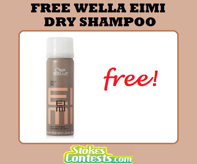 Image FREE Wella EIMI Dry Shampoo