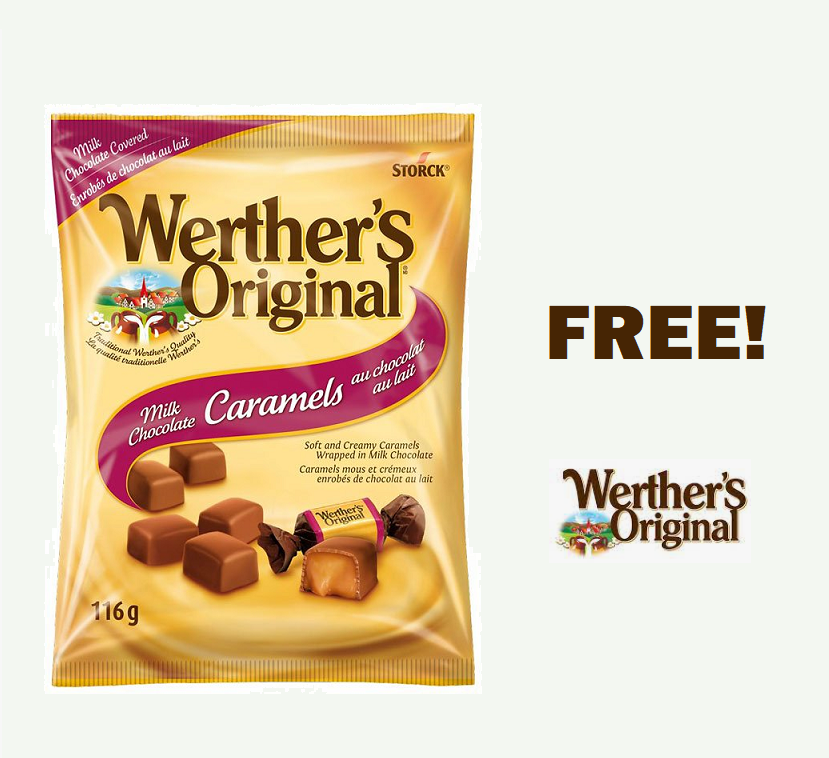 Image FREE Werthers Chocolate Covered Caramels