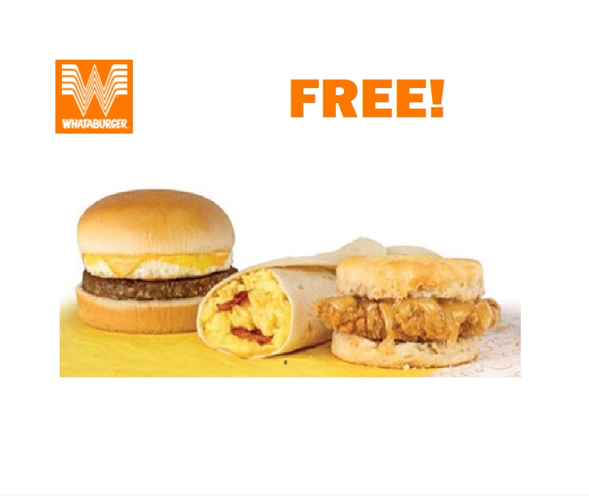 Image FREE Breakfast for Teachers at Whataburger!