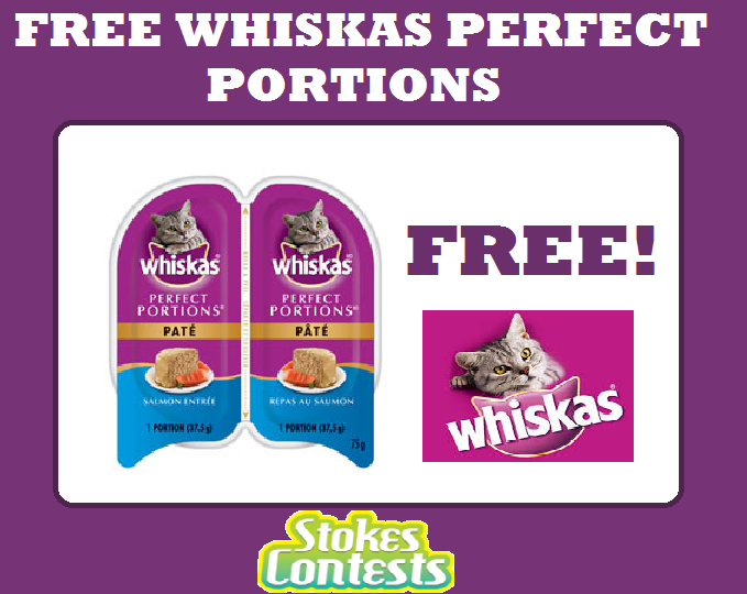 Image FREE Whiskas Perfect Portions