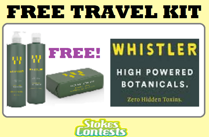 Image FREE Whistler Wash Co Travel-Sized Kit