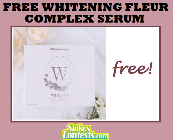 Image FREE Whitening Fleur Complex Serum WORTH $125!