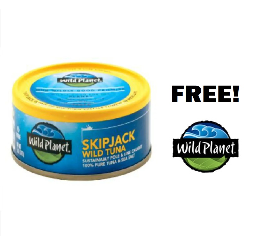 Image FREE Wild Planet Skipjack Wild Tuna, A Ready-To-Eat Meal, Coupons & MORE!