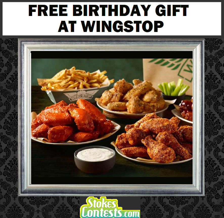 Image FREE Birthday Gift at Wingstop