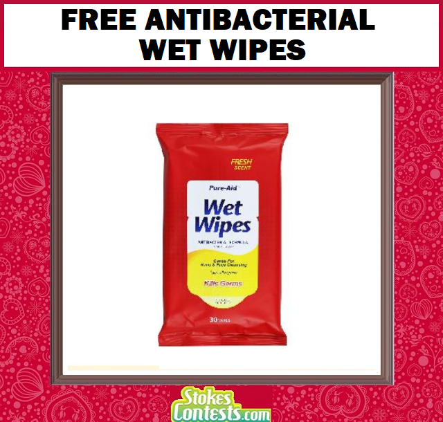 Image FREE Antibacterial Wet Wipes