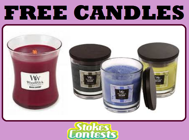 Image FREE WoodWick Petite Candle