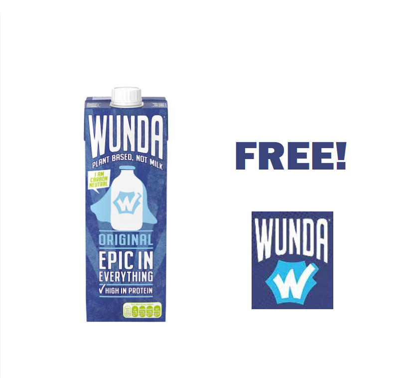 Image FREE 4 PACKS of WUNDA Plant-Based Milk