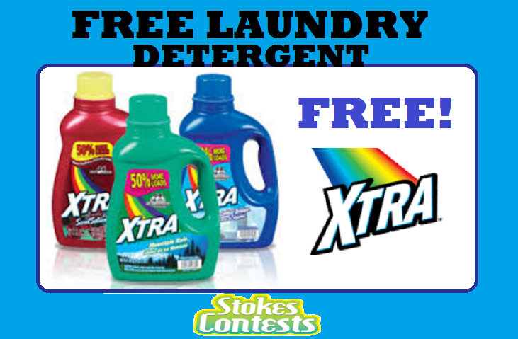 Image FREE Xtra Laundry Detergent TODAY Only!