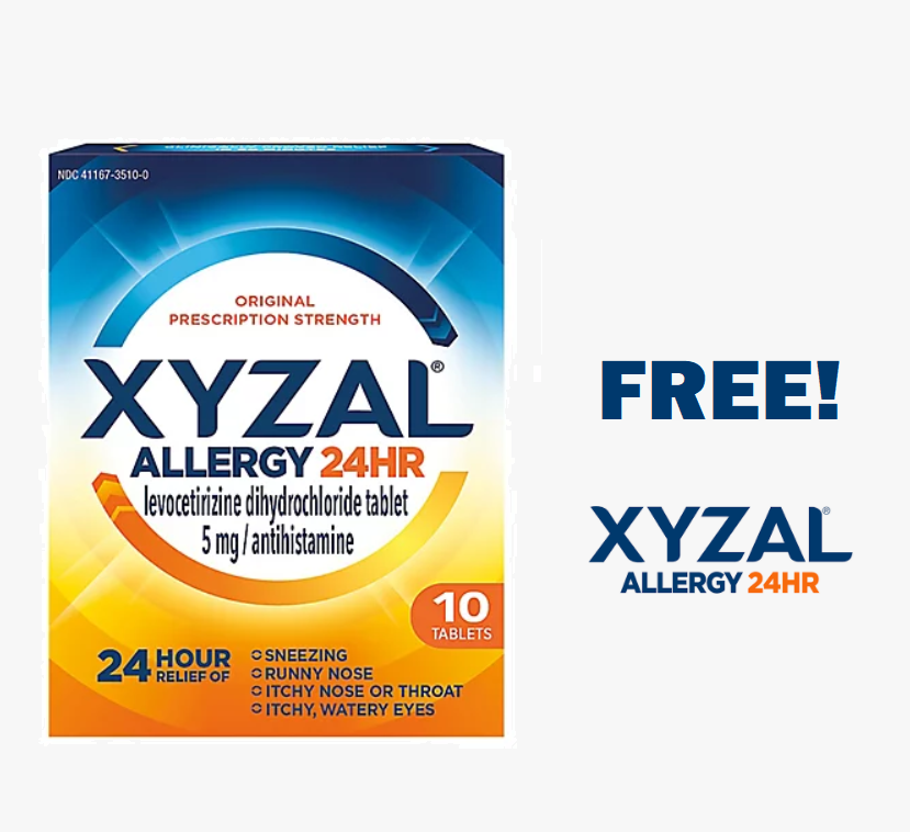 Image FREE Xyzal Allergy 24HR