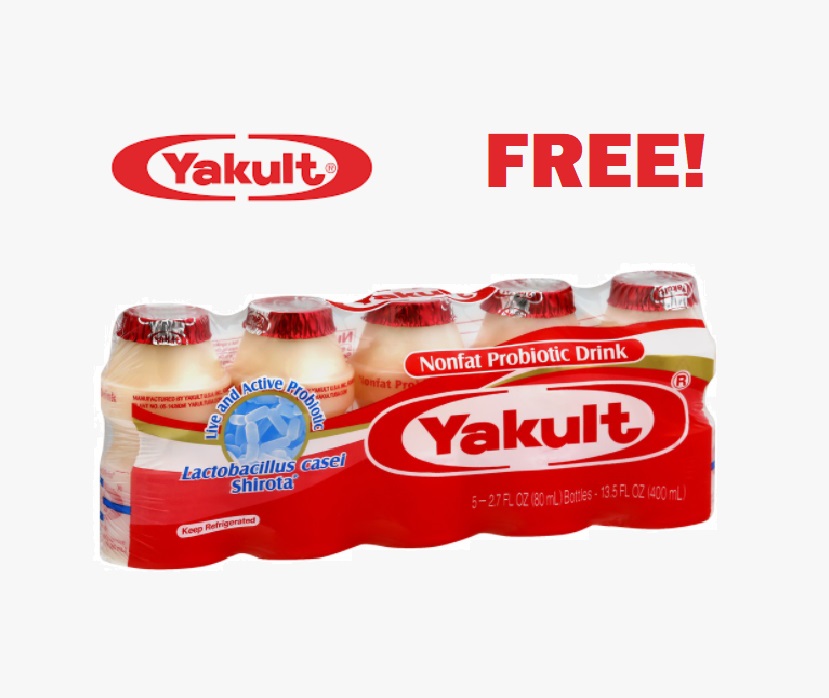 Image FREE 5 Pack Yakult Drink & FREE 20 Oz Starry Drink