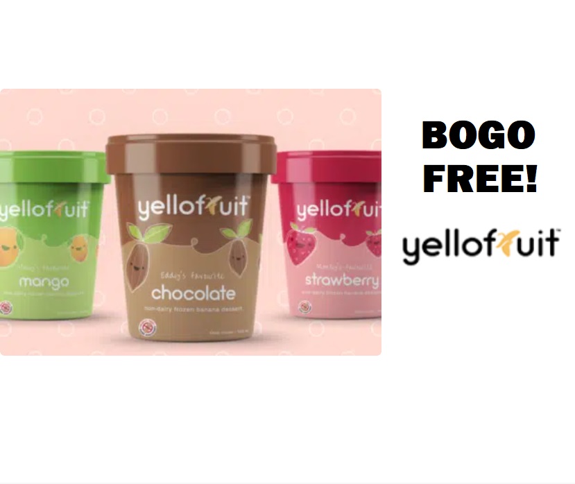 Image BOGO FREE Pint of Yellofruit Frozen Dessert! ONTARIO Only!