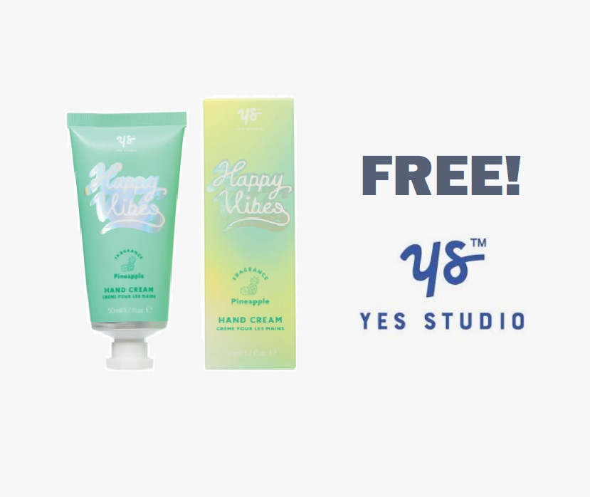 Image FREE Yes Studio Hand Cream