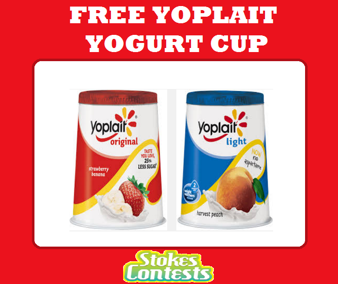 Image FREE Yoplait Yogurt Cup TODAY ONLY!