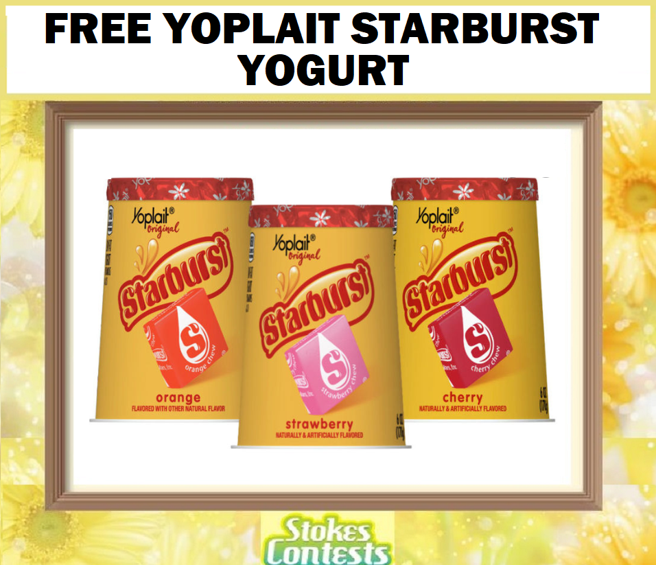 Image FREE Yoplait Starburst Yogurt