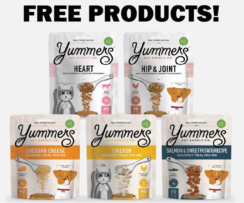Image FREE Bag of Yummers Pet Food