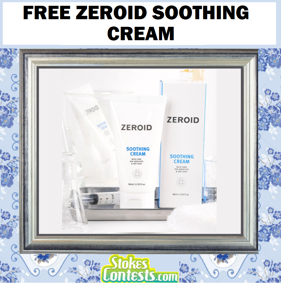 Image FREE ZEROID Soothing Cream