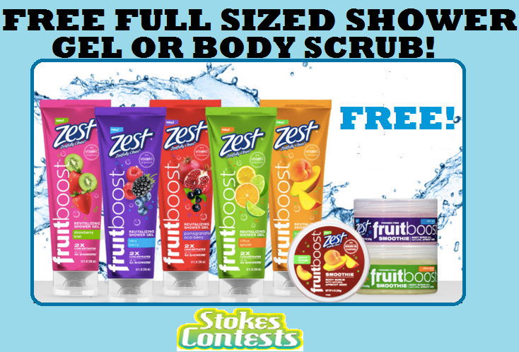 Image FREE Zest Shower Gel or Body Scrub