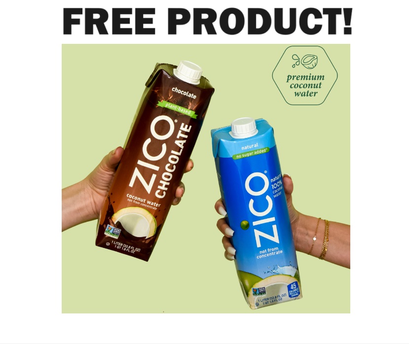 Image FREE Zico Coconut Water! (after rebate)