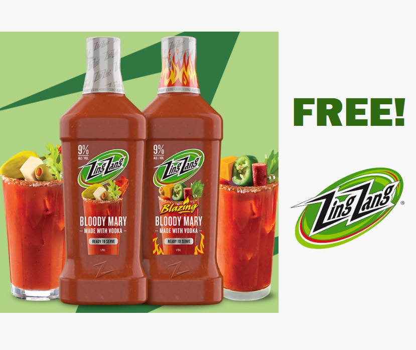 Image FREE $20 Worth of Zing Zang Bloody Mary Mix