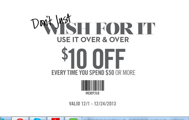 Image Aeropostale : $10 Off $50+