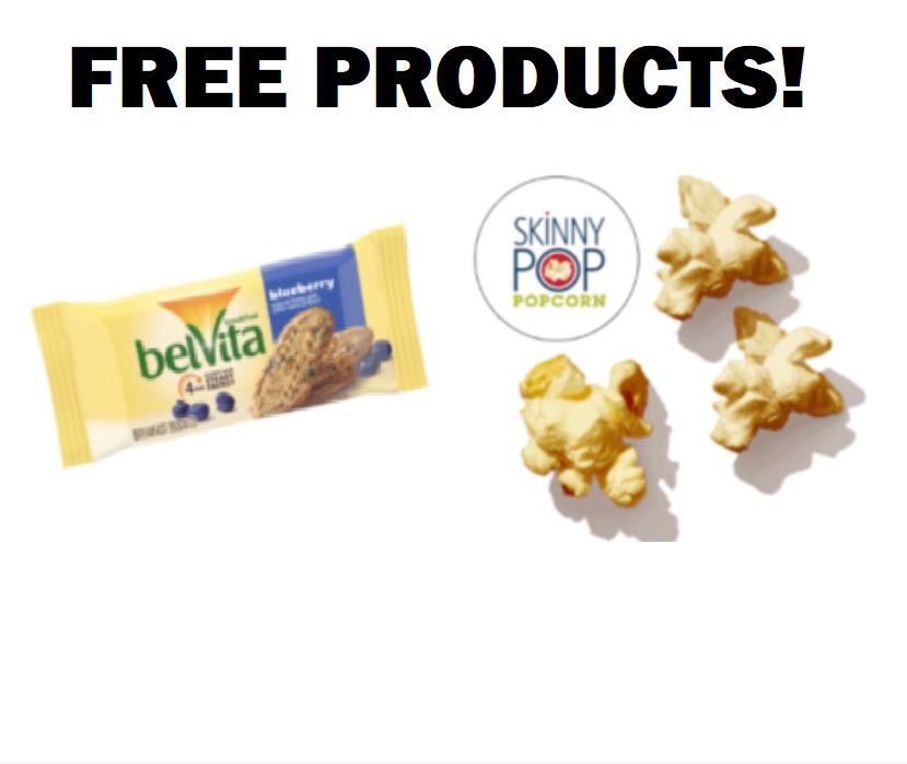 Image FREE belVita Breakfast Biscuit or FREE Skinny Pop Jalepeno 