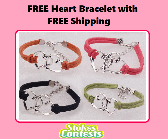 Image FREE Heart Bracelet 