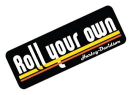 Image FREE Harley-Davidson Roll Your Own Sticker