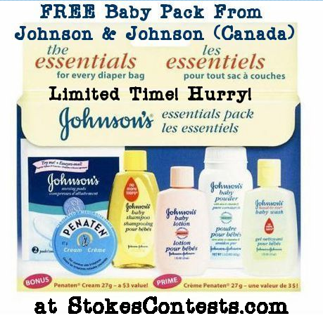 Image FREE Baby Pack from Johnson Canada 