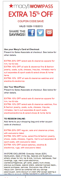 Image Extra 15% Off In Store