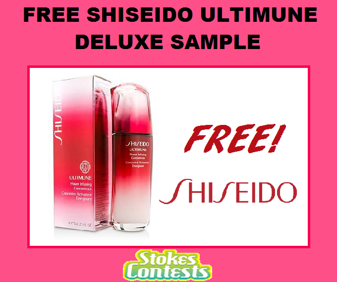 Image FREE Shiseido's Ultimune Deluxe Sample