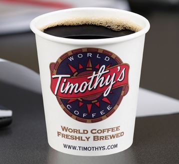 Image FREE Timothy’s Coffee