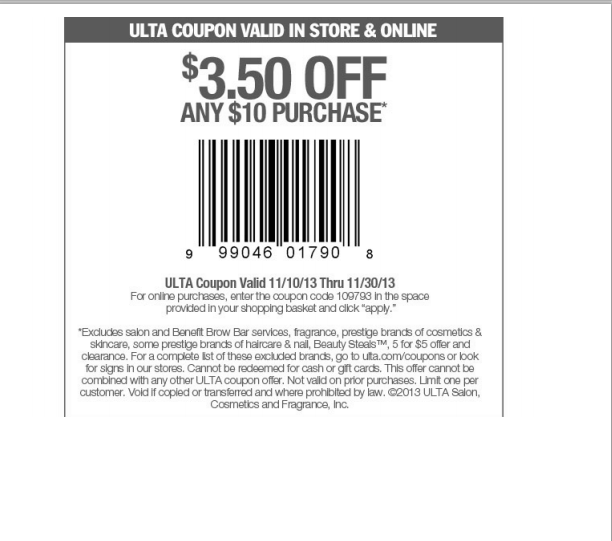 Image Ulta: $3.50 Off $10+ In-Store & Online